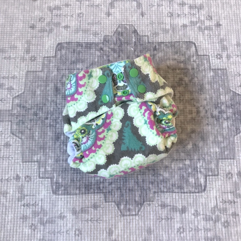 Adjustable Fleece/Terry Cloth Diaper W/ Insert